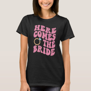 Camiseta Aquí Viene La Tendencia Estética Del Anillo De Dia