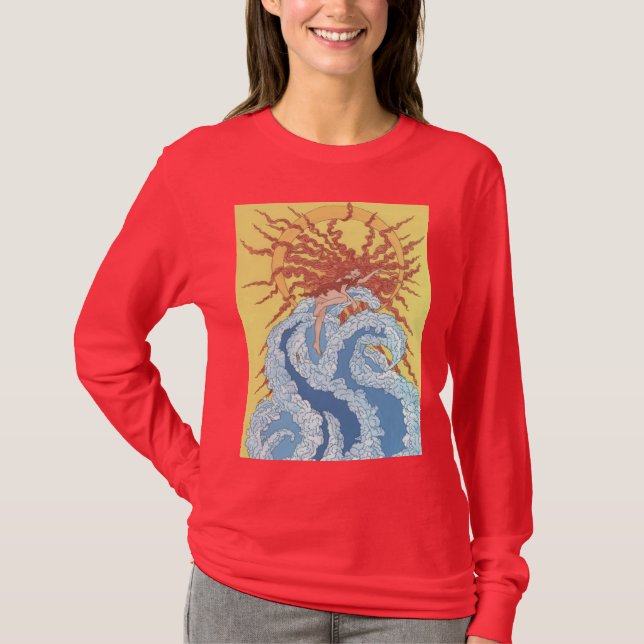 Camiseta Aquí viene The Sun (Anverso)