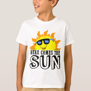 Camiseta Aquí vienen las vacaciones de verano de Sun Beach 