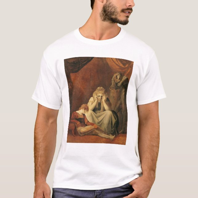Camiseta Aquí yo y dolor Sit (Anverso)