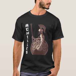 Camiseta Aquiles Dios lucha contra la mitología griega Grec