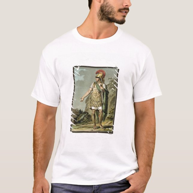 Camiseta Aquiles en la armadura, traje para 'Iphigenia en (Anverso)