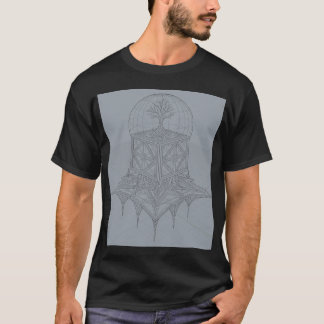 Camiseta ARΚ Ω Ν-144 Blueprint Tee