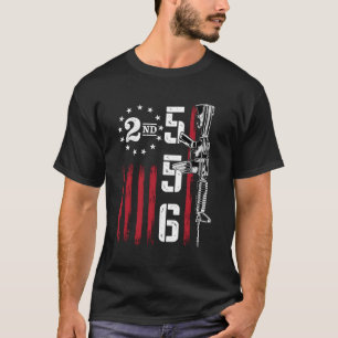 Camiseta Ar15 Rifle 2Nd Adt 556 Ar-15 Atrás