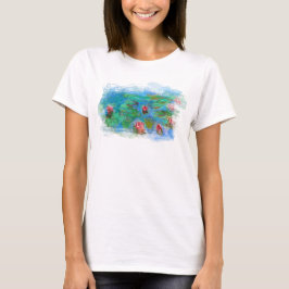 Camiseta ** AR23 Monet Lily Pads Pond Cherub Angel T-Shirt