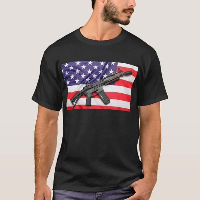CAMISETA AR-15- (Anverso)