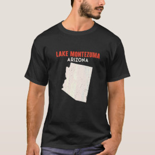 Camiseta Ar. de viaje del Estado de América del Lago Montez