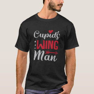 Camiseta Ar, el El día de San Valentín de Cupido Wingman
