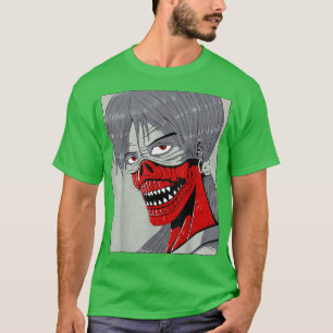 Camiseta Ar gráfico sobre monstruos japoneses del mal de Ot