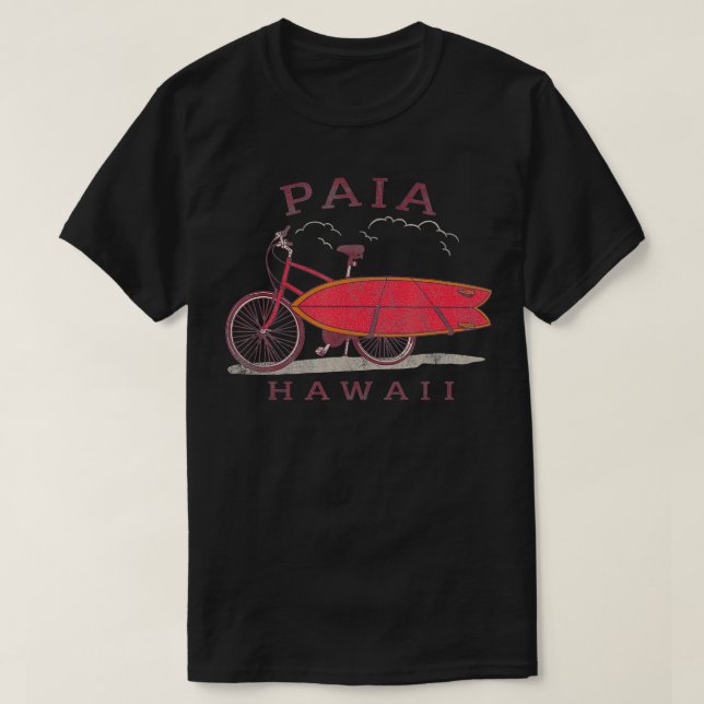 Camiseta Ar Retro Paia Hawaii (Diseño del anverso)