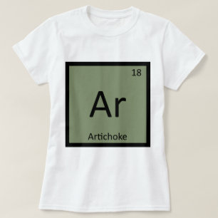 Camiseta Ar - Tabla Periódica De Química Vegetable Artich