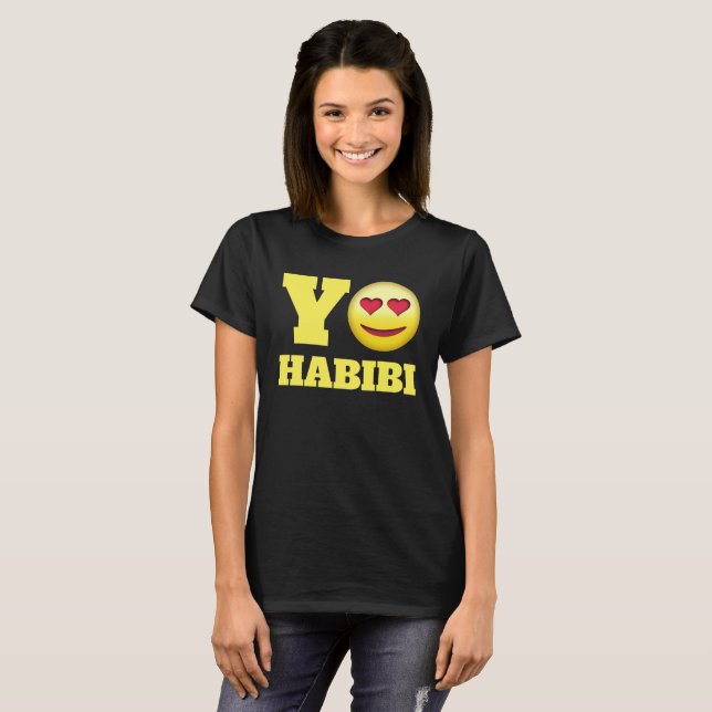 Camiseta Árabe de Yo Habibi (Anverso completo)