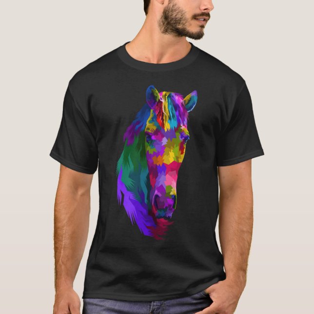 Camiseta Árabe del caballo (Anverso)