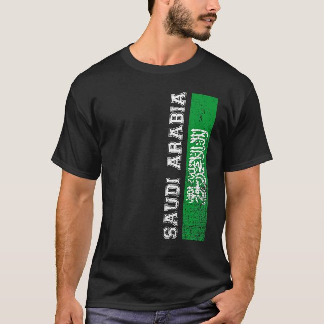 Camiseta Arabia Saudita: Apoyo a Arabia Saudita por el Orgu (Anverso)