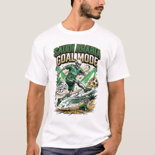 Camiseta Arabia Saudita Modo Gol Esqueleto Delantero Nacion
