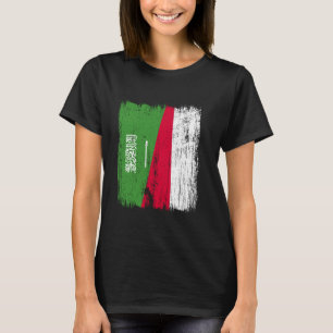 Camiseta Arabia Saudita Polonia Media Bandera Ascendencia S