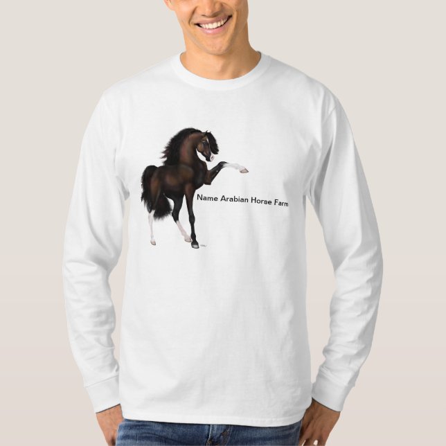 Camiseta Arabian Horse Passion Brown (Anverso)