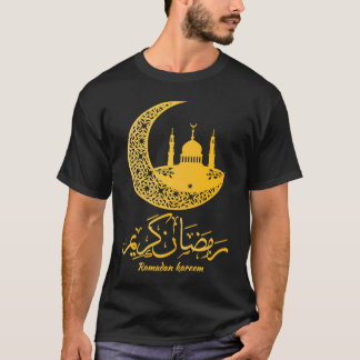 Camiseta Arabic Ramadan Kareem Mubarak Decoration Islamic C