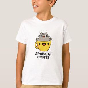 Camiseta Arabicat Coffee Funny Arabica Cat Pun