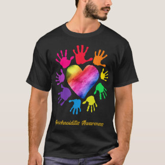 Camiseta Aracnoiditis Sensibilización Manos Regalo Aracnoid
