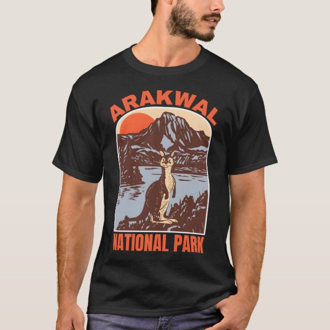 Camiseta Arakwal � El interminable horizonte de Australia (Anverso)
