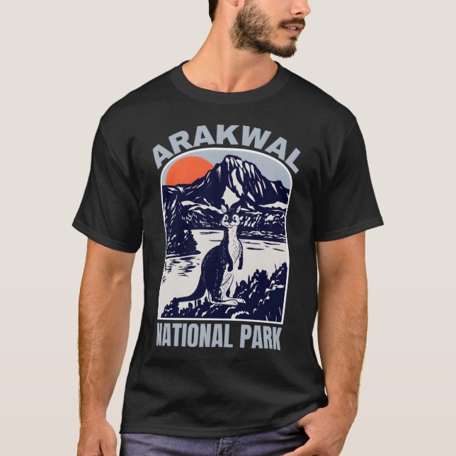 Camiseta Arakwal � El interminable horizonte de Australia (Anverso)
