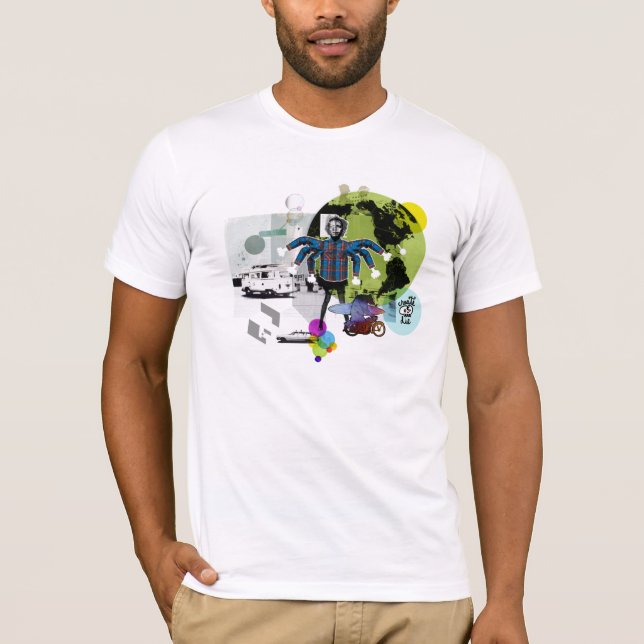 Camiseta Araña de CRE8orDIE (Anverso)