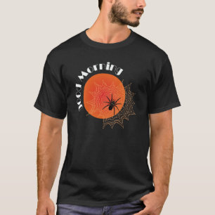 Camiseta Araña de cruz en la red con alba