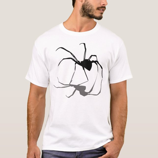 Camiseta araña de la viuda negra (Anverso)