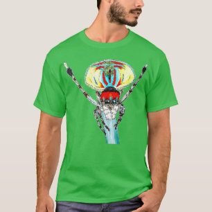 Camiseta Araña de pavo real Volantes de Maratus 