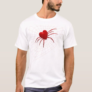 Camiseta Araña del Corazón Rojo