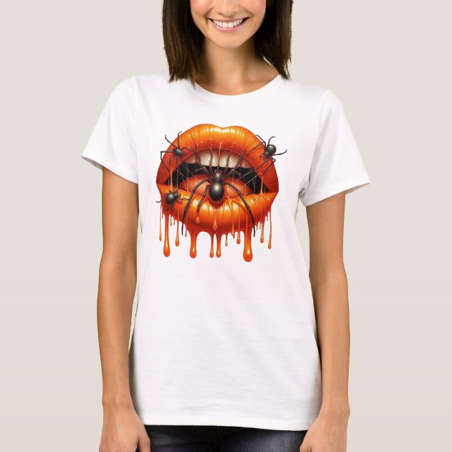 Camiseta Araña espeluznante (Anverso)