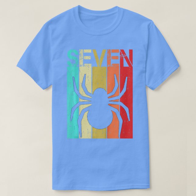 Camiseta Araña infantil de 7 años Chica Spider de 7 años (Diseño del anverso)