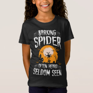 Camiseta Araña ladradora escuchada rara vez vio divertida H