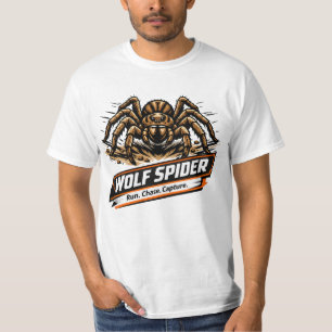 Camiseta Araña Lobo – Correr. Perseguir. Capturar.