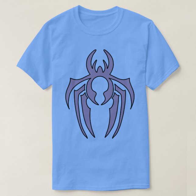 Camiseta Araña minimalista (Diseño del anverso)
