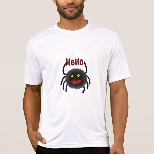 Camiseta Araña negra (Anverso)