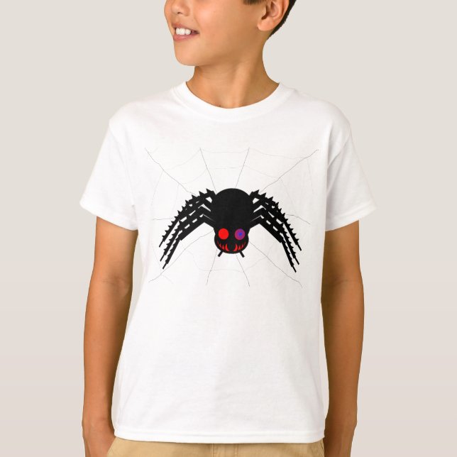 Camiseta Araña negra (Anverso)