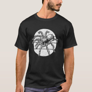Camiseta Araña Pájaro Tarántula Retro Vintage
