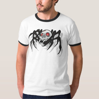 Camiseta Araña para hombre del cráneo