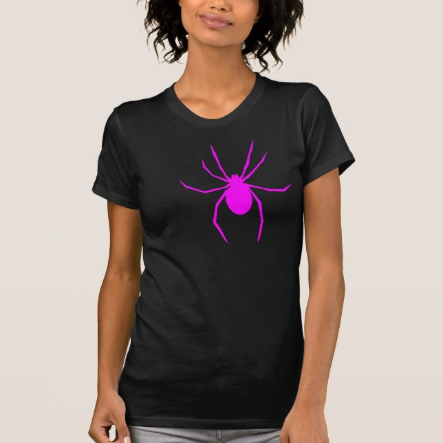 Camiseta Araña rosada (Anverso)