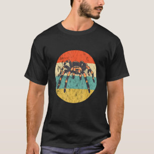 Camiseta Araña Tarántula Atardecer Retro Vintage Aracnidos