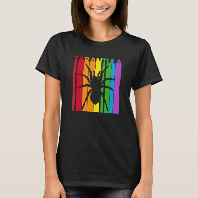 Camiseta Araña tarántula de arcoiris (Anverso)