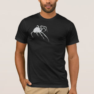 Camiseta Araña Viuda Negra Gráfica de Terror Gótico