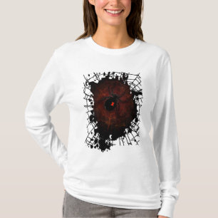 Camiseta Araña Viuda Negra Telaraña Gótico Oscuro Transgres