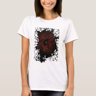 Camiseta Araña Viuda Negra Telaraña Gótico Oscuro Transgres