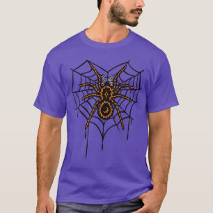 Camiseta Araña web Halloween disfraces Funny Tarantula Hall