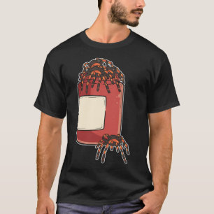 Camiseta Arañas Arachnid En Tarantula Cuta Botella Para Niñ