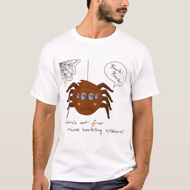 Camiseta Arañas de ladrido (Anverso)
