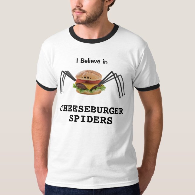 Camiseta Arañas del cheeseburger (Anverso)